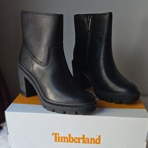 Timberland Allington Heights Mid Zip Up Boots Womens US 8.5